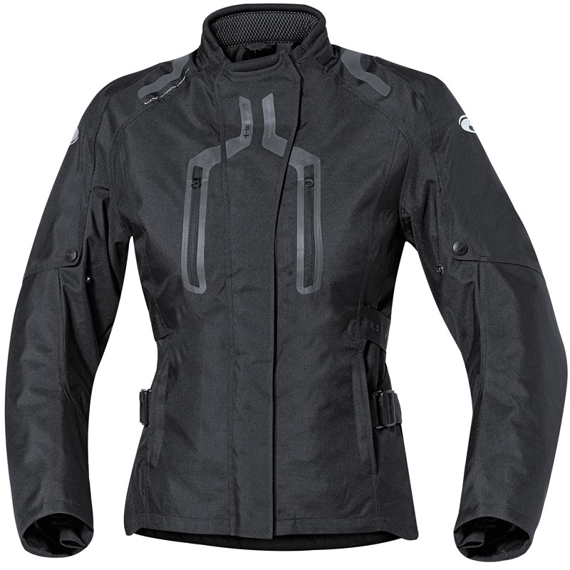 Held Xenna Ladies Textile Jacket, black, Size XS for Women, black, Size XS for Women