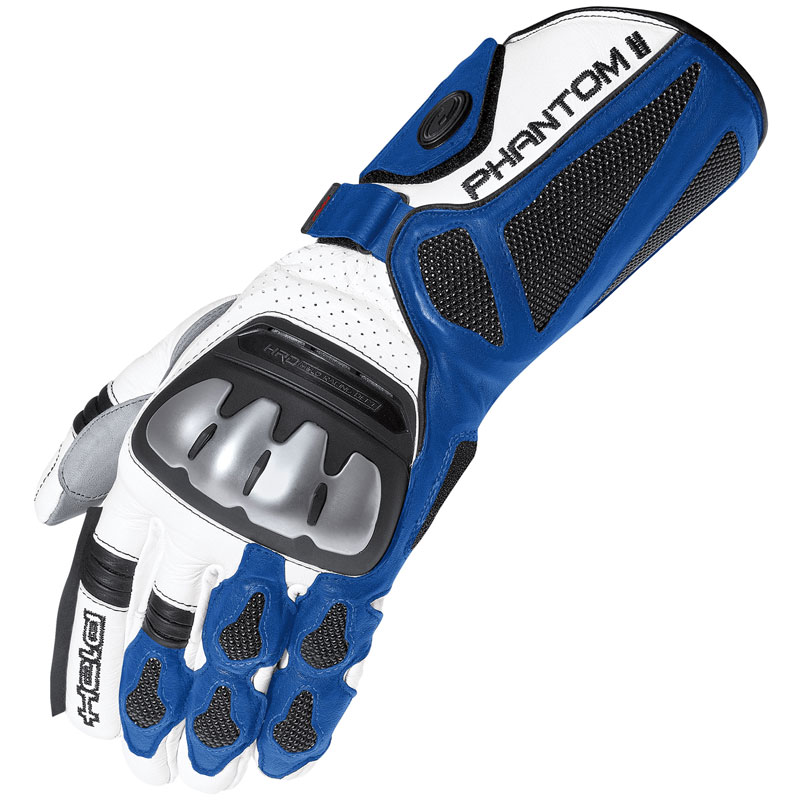 Held Phantom II Motorcycle Gloves, white-blue, Size XS, white-blue, Size XS