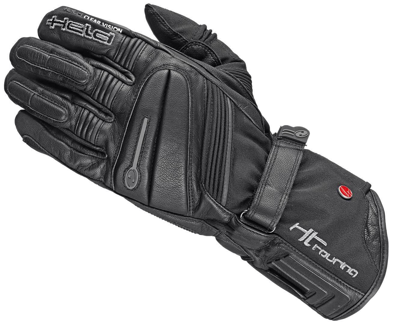 Held Wave Gore-Tex X-Trafit Motorcycle Gloves, black-grey, Size XS, black-grey, Size XS