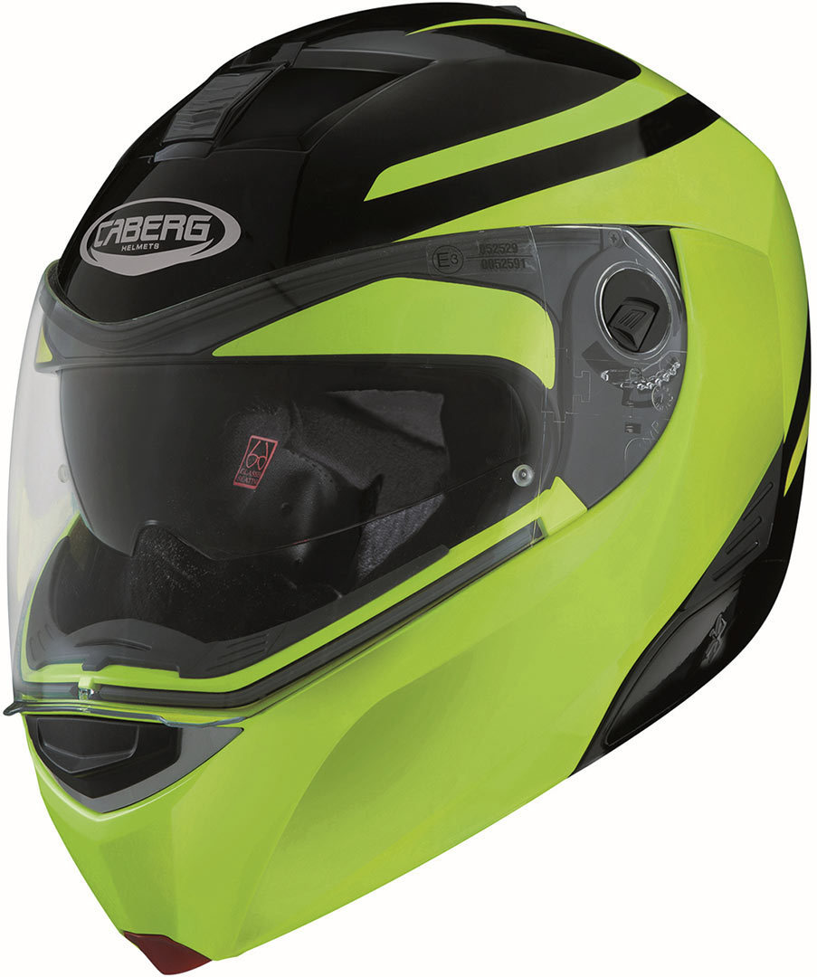 Caberg Modus Duale Helmet, black-yellow, Size S, black-yellow, Size S