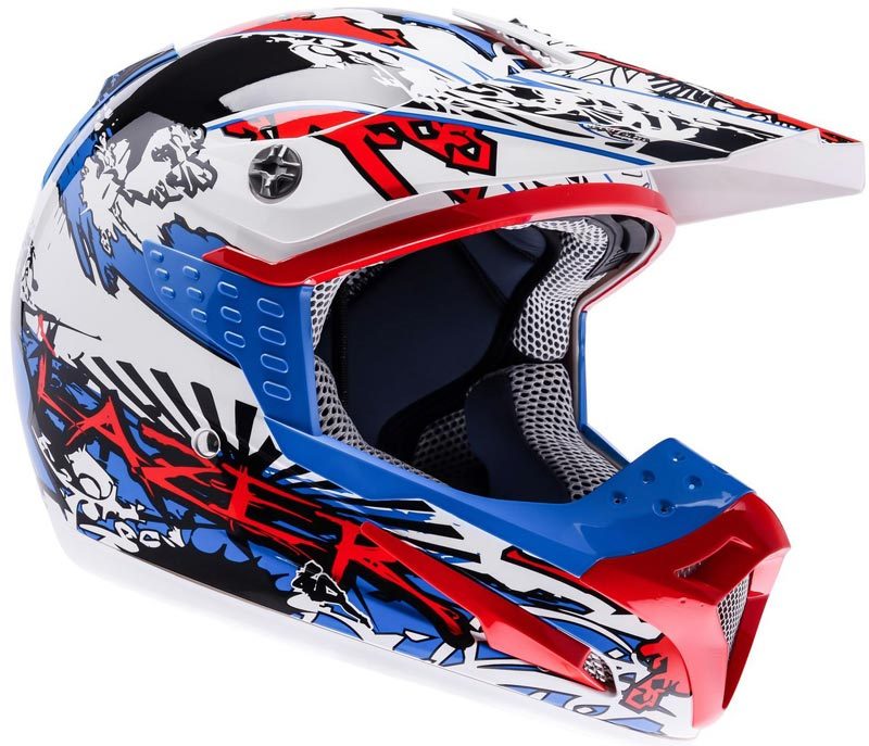 trui onbetaald Toepassing Lazer SMX Dirty Cross helm - beste prijzen ▷ FC-Moto