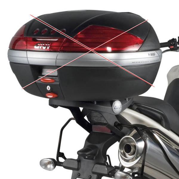 GIVI SR225 Monorack Monokey with M5 Plates