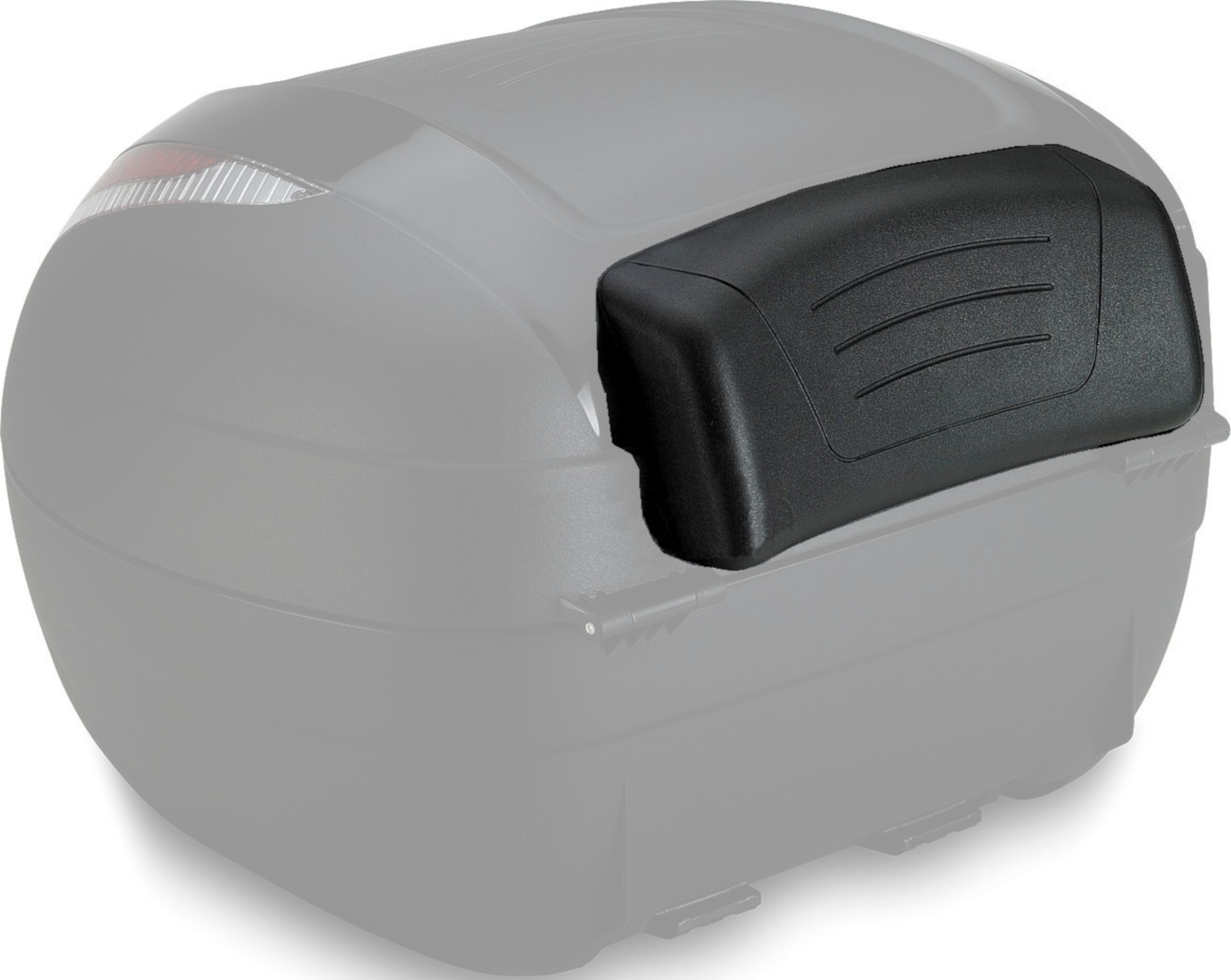 GIVI E130 Passenger Backrest for B33, black, black, Size One Size