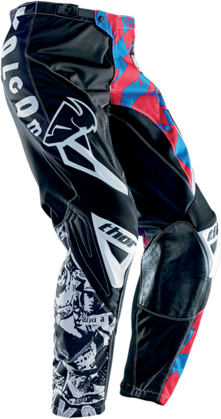 Thor S4 Phase Paradox Pants, black-red-blue, Size 28, black-red-blue, Size 28