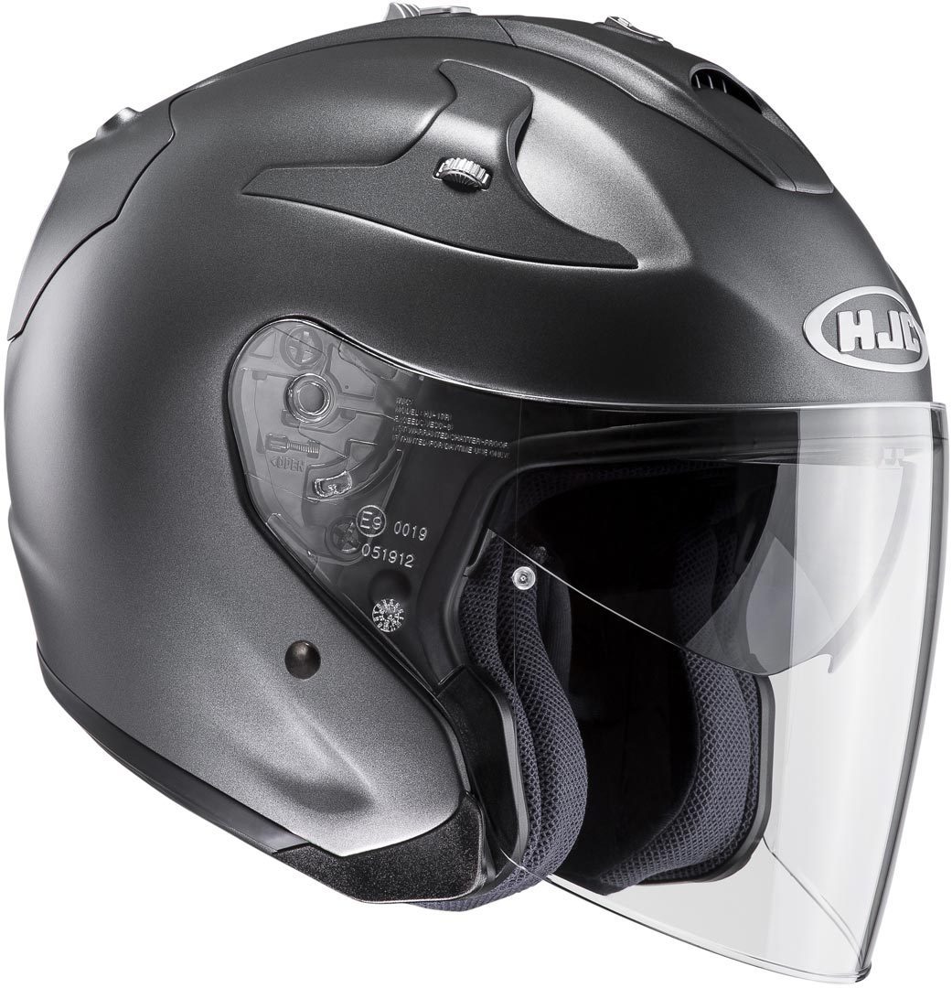 HJC FG-Jet Matt Jet Helmet, silver, Size XS, silver, Size XS