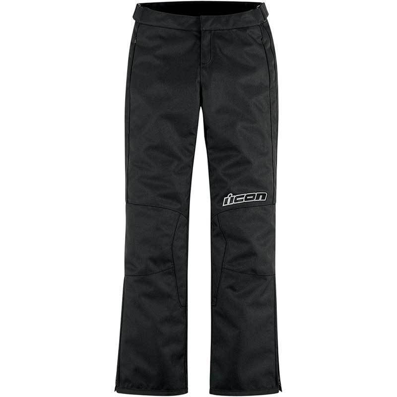 Icon Hella 2 Ladies Textile Pants, black, Size 26 for Women, black, Size 26 for Women