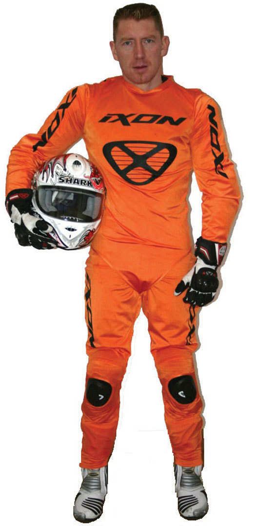 Ixon R.10 Rain Suit, orange, Size XS S, orange, Size XS S