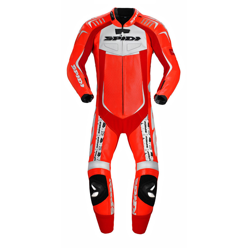 Spidi Track Wind Replica One Piece Motorcycle Leather Suit