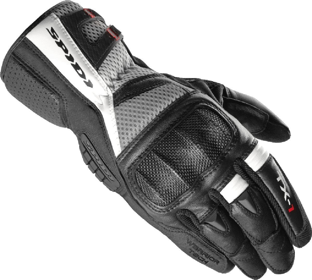 Spidi TX-1 Motorcycle Gloves, black-grey, Size 3XL, black-grey, Size 3XL