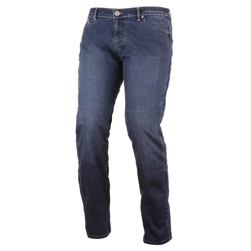 Modeka Georgia Ladies Textil Pants, blue, Size 34 for Women, blue, Size 34 for Women