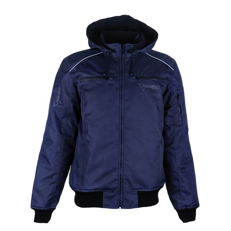 Modeka Raid Textile Jacket, blue, Size 2XS, blue, Size 2XS
