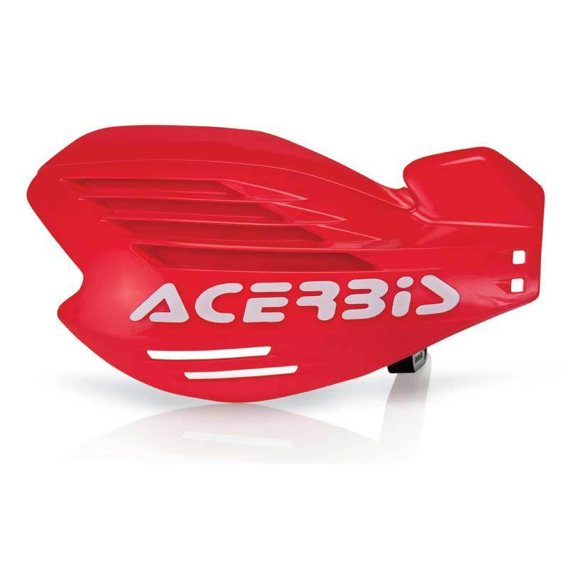 Acerbis X-Force Hand Guard, red, red, Size One Size