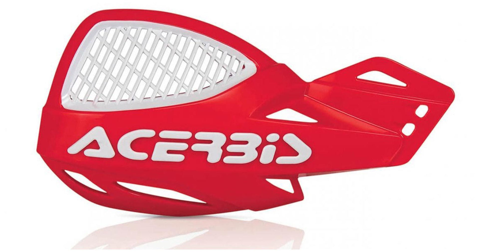 Acerbis MX Uniko Vented Hand Protectors, red, red, Size One Size