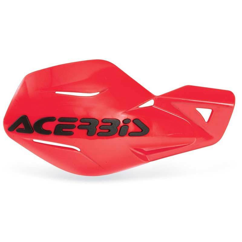 Acerbis MX Uniko Hand Guard, white-red, white-red, Size One Size