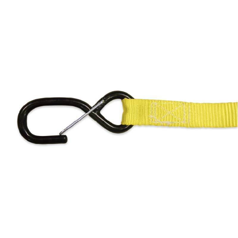 Acerbis Big Tie Downs 25mm, yellow, yellow
