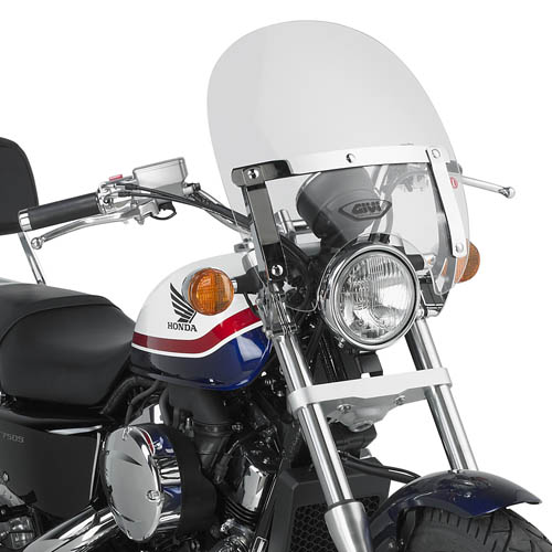 GIVI A23G Universal Windshield Transparent, clear, clear, Size One Size