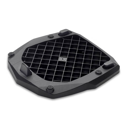 GIVI E251 Monokey Topcase Plate, black, black, Size One Size
