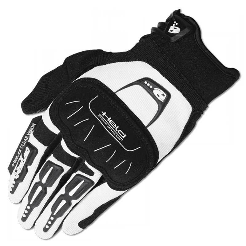 Held Backflip Motocross Gloves, black-white, Size XS, black-white, Size XS