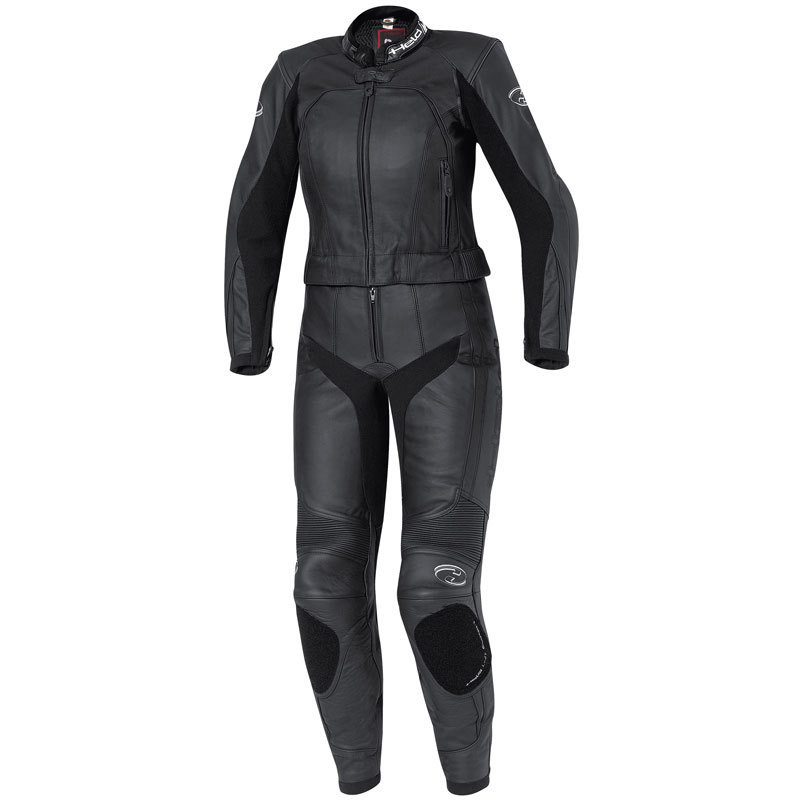 Held Shelby Ladies Two Piece Leather Sui, black, Size 44 for Women, black, Size 44 for Women