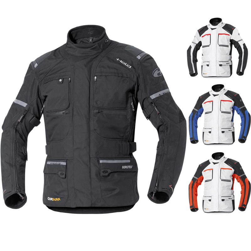 Held Carese II chaqueta textil de motocicleta para damas y hombres