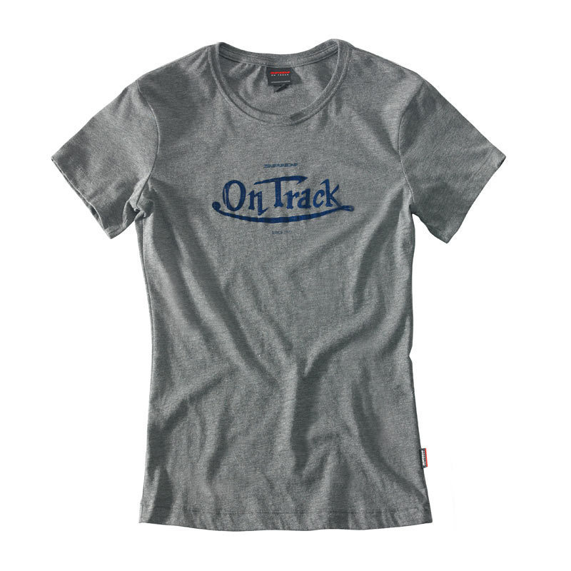 Spidi On Track T-Shirt Ladies, grey, Size S for Women, grey, Size S for Women
