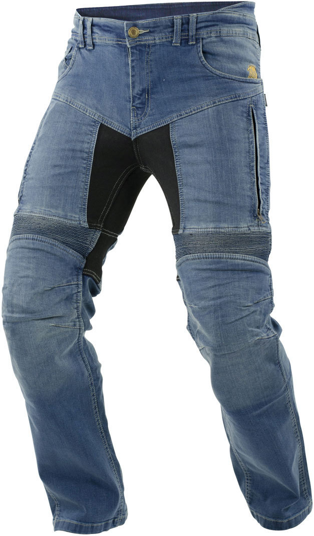 relaxed fit tapered leg jeans