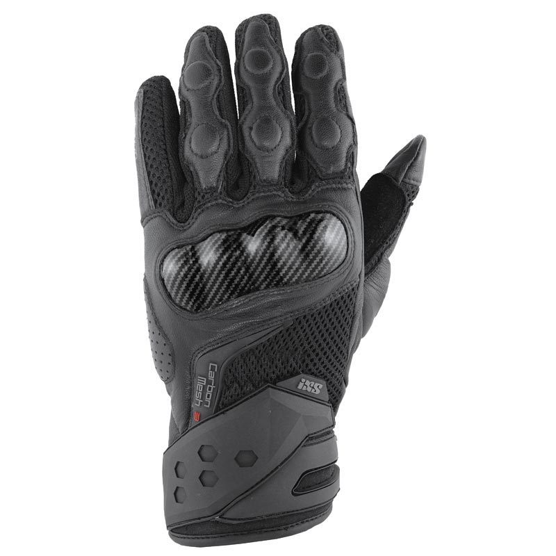 IXS Carbon Mesh III Gloves, black, Size S, black, Size S
