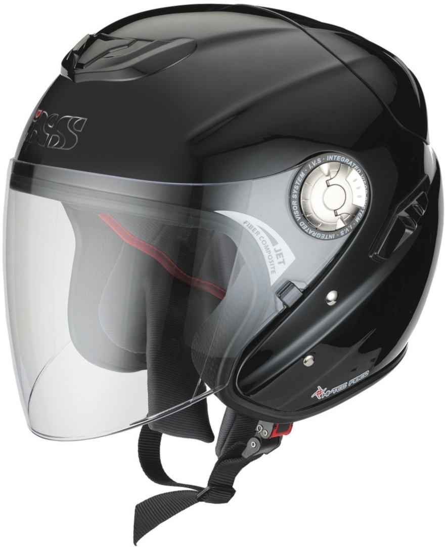 IXS HX 91 Jet Helmet, black, Size S, black, Size S
