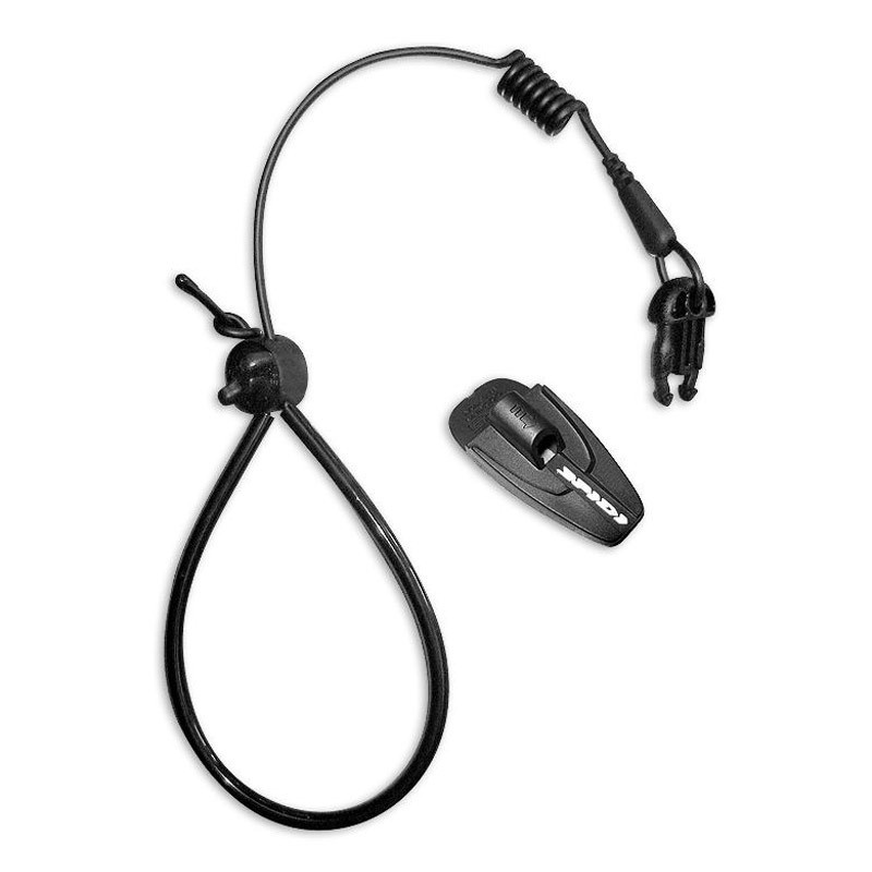 Spidi DPS Neck Wire Cable, black, black, Size One Size