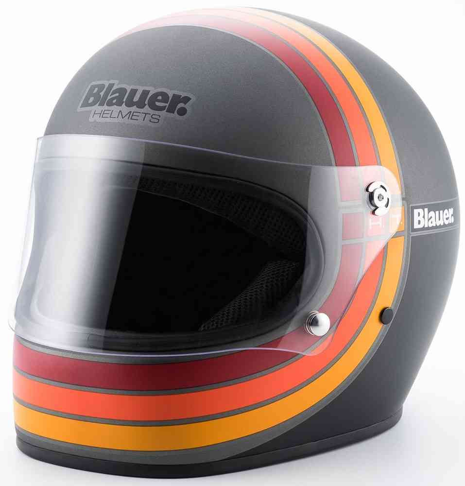 Blauer 80's шлем Матовый титановый M 