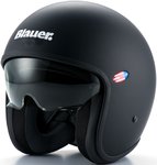 Blauer Pilot 1.1 Monochrome Black Matte Casco jet