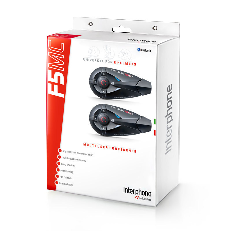 インターフォン F5MC ツインパック Interphone バイクインカム