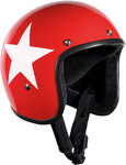 Bandit Jet Star Red Kask odrzutowy