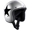 Preview image for Bandit Jet Star Silver Jet Helmet