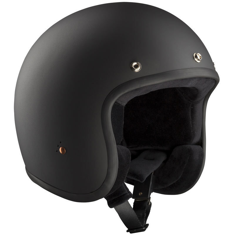 Bandit ECE Jet 2 Black Matt Реактивный шлем