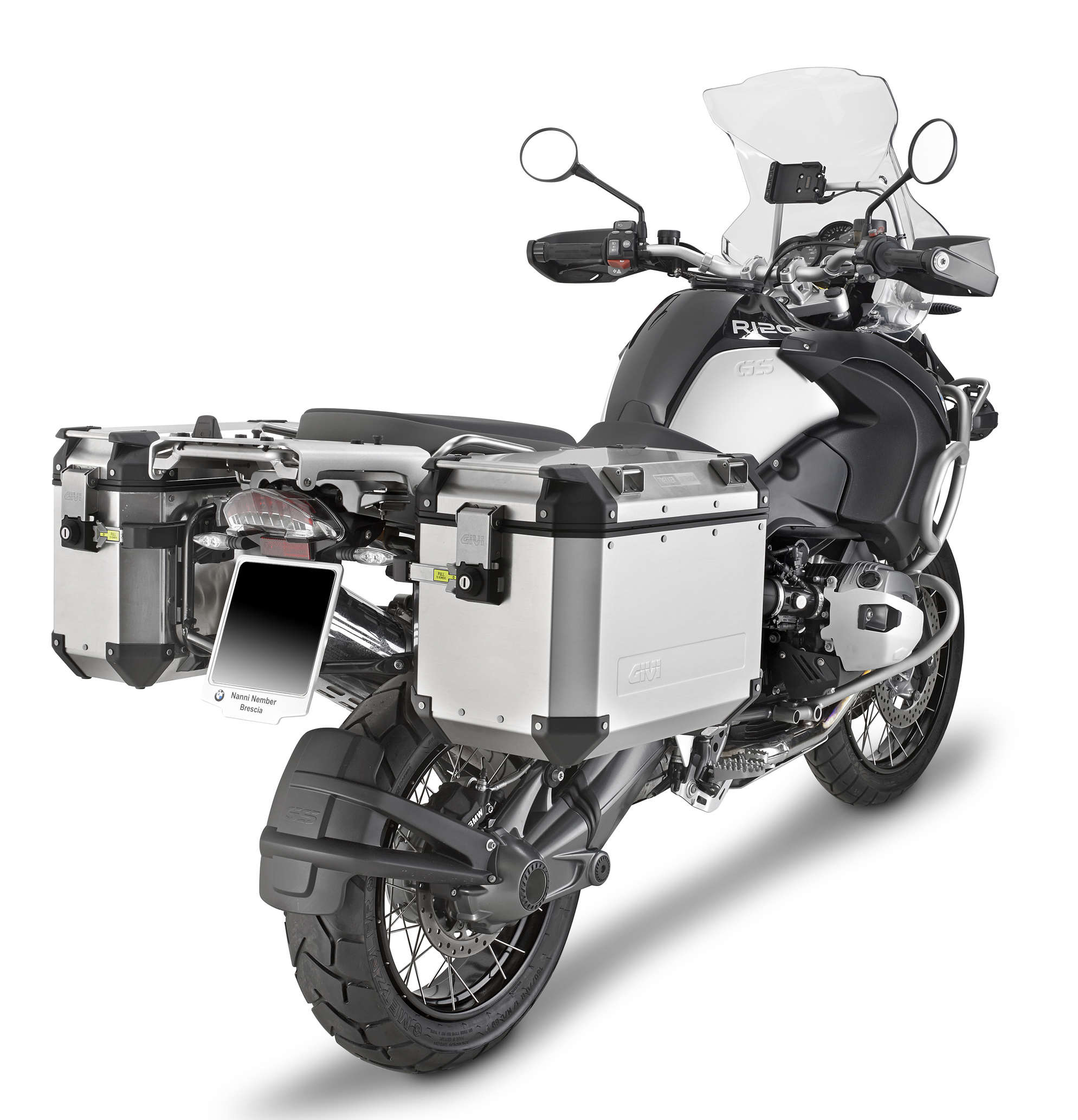 Supports pour valises latérales Givi Trekker Outback Bmw R 1200 GS 04