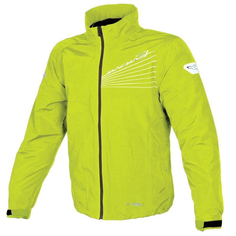 Macna Flight Rain Jacket, yellow, Size XL, yellow, Size XL