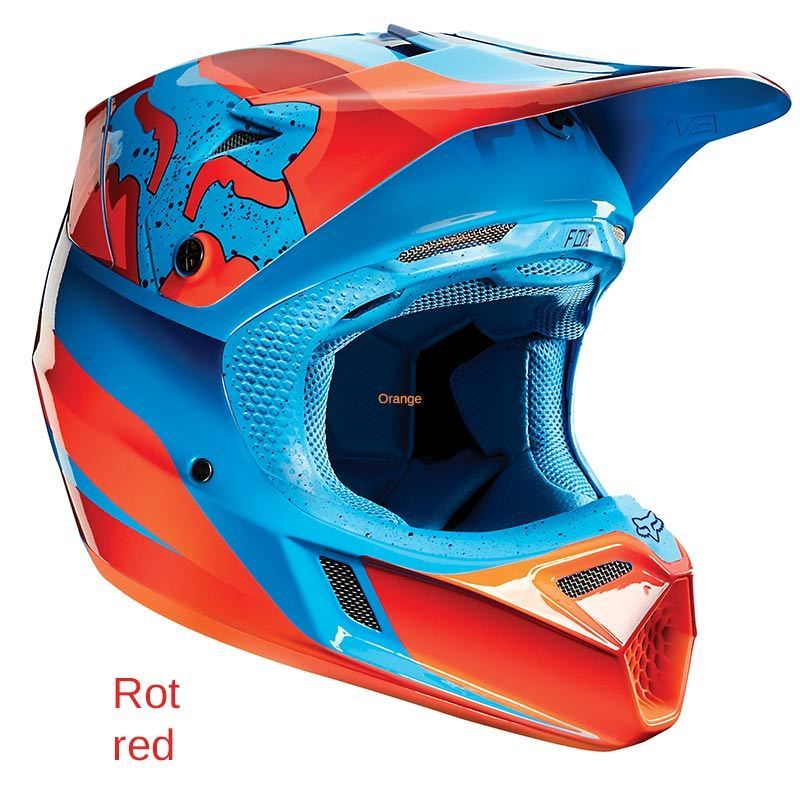 Кроссовый шлем Fox Racing v3 черный