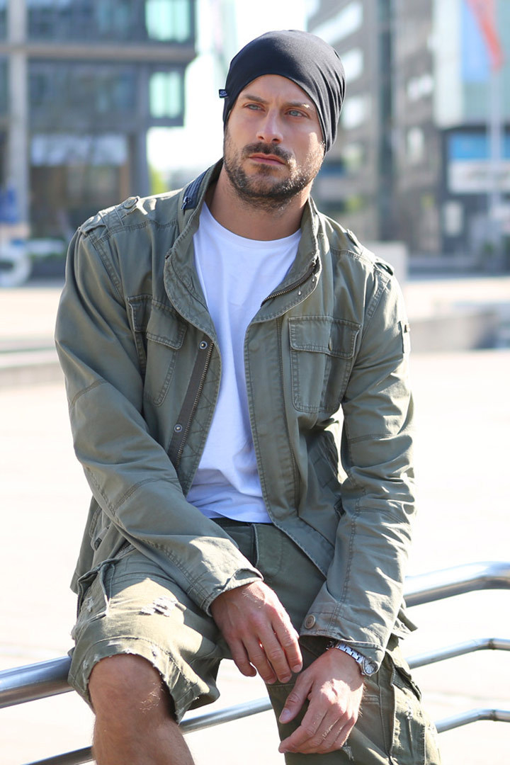 Side view of Brandit Britannia Jacket, green, Size 5XL for Men
