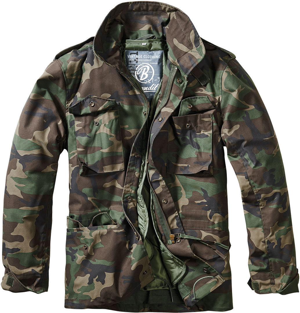 Brandit M-65 Classic Jacka, grön, storlek S
