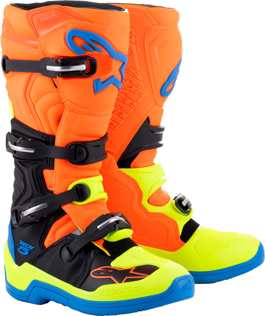 Alpinestars Tech 5 Мотокросс сапоги Оранжевый 11 (45.5) 
