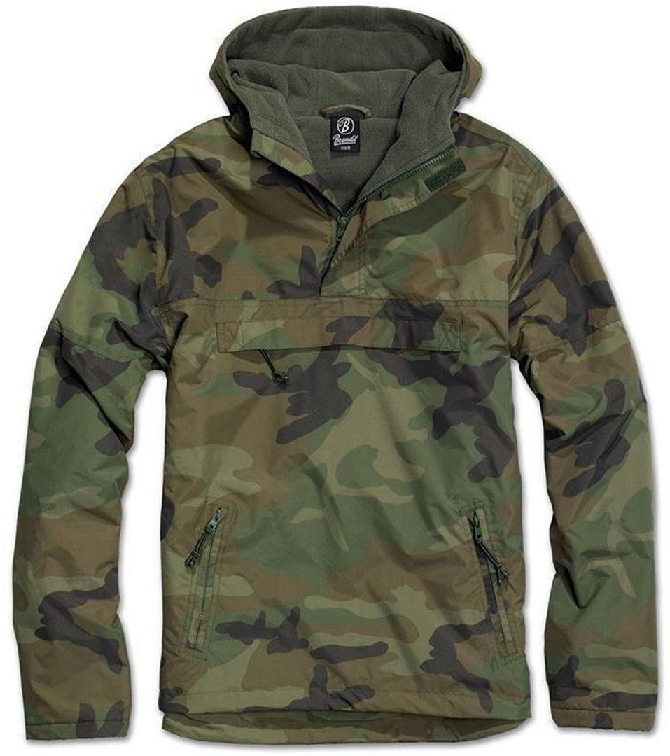 Brandit Windbreaker Jacket, green, Size S, green, Size S