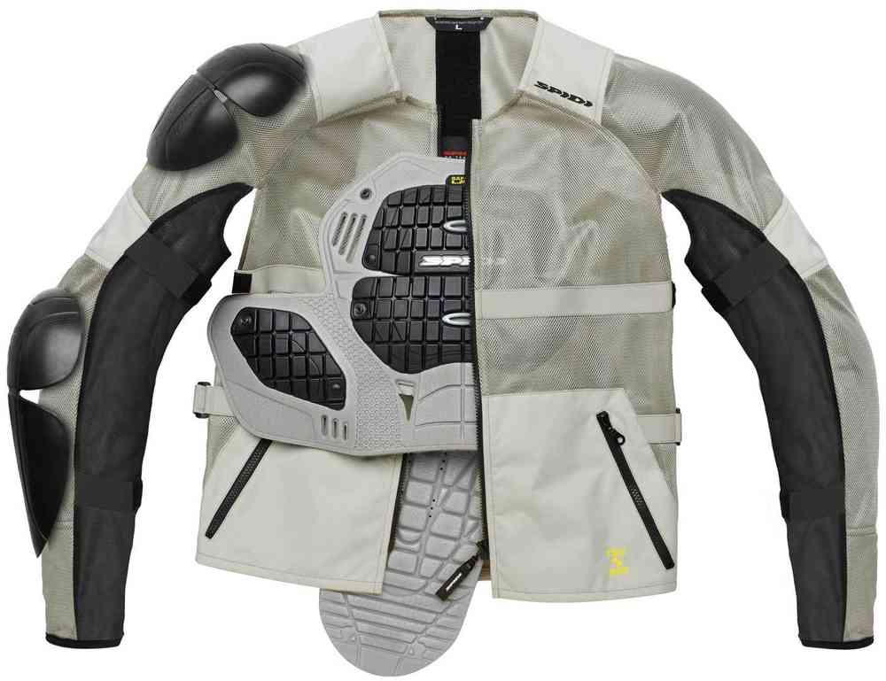 Spidi Airtech Armor Motorrad Textiljacke