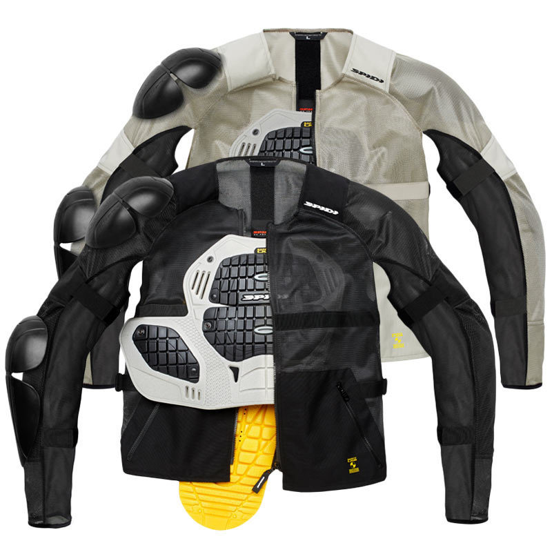 Spidi Airtech Armor Motorcycle Textile Jacket 오토바이 섬유 재킷