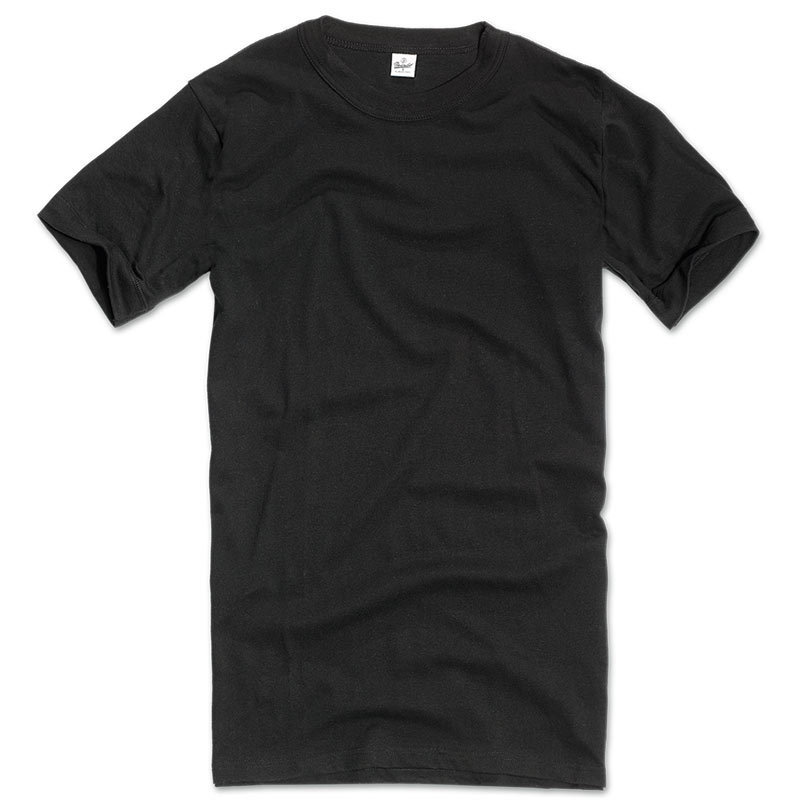 Brandit BW Original Undershirt, black, Size M, black, Size M