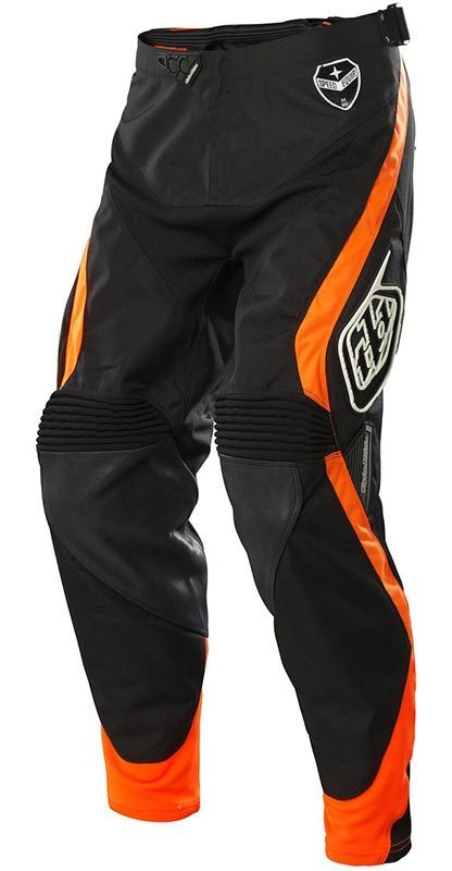 Troy Lee Designs SE Corse, black-orange, Size 28, black-orange, Size 28