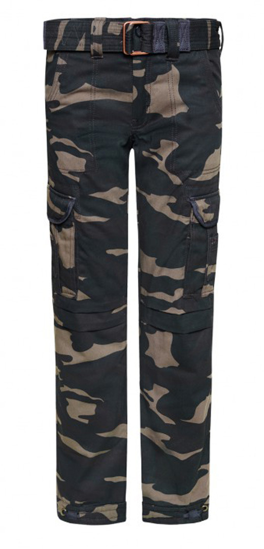 John Doe Cargo Slimcut Pants Camouflage, multicolored, Size 26, multicolored, Size 26