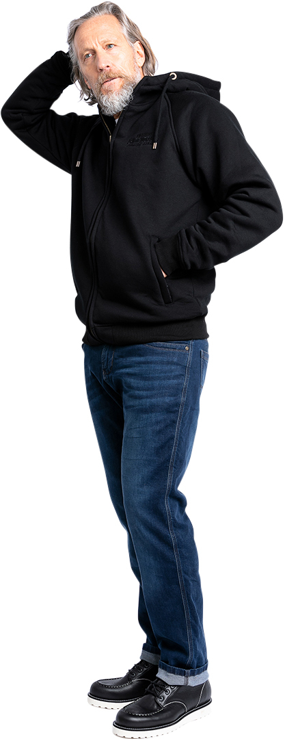John Doe Motorrad XTM Zip Hoodie - Bild 8 von 23