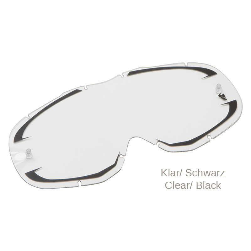Side view of Thor Ally Replacement Lens, yellow