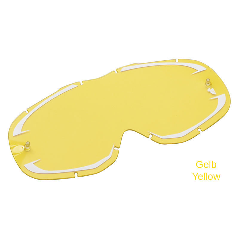 Side view of Thor Ally Replacement Lens, yellow